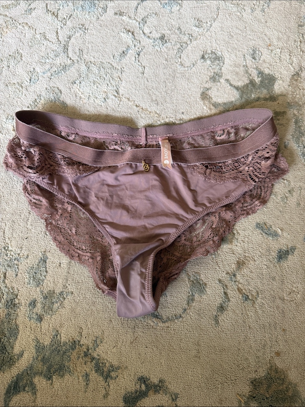 ThirdLove Lace Bikini Panty - Mauve